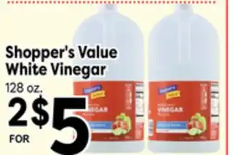 Superior Grocers Shopper's Value White Vinegar offer