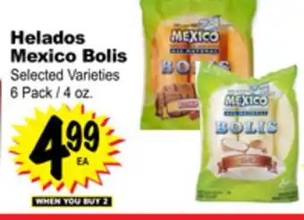 Superior Grocers Helados Mexico Bolis offer