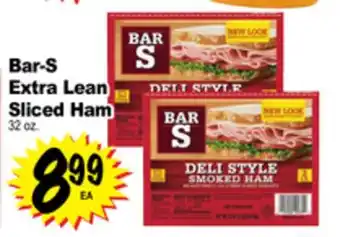 Superior Grocers Bar-S Extra Lean Extra Lean Sliced Ham offer