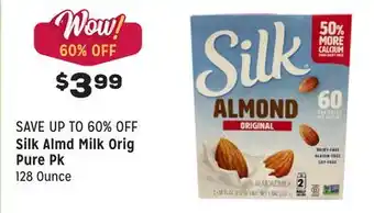 Grocery Outlet Almd Milk Orig Pure Pk offer