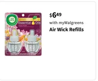 Walgreens Air Wick Refills offer
