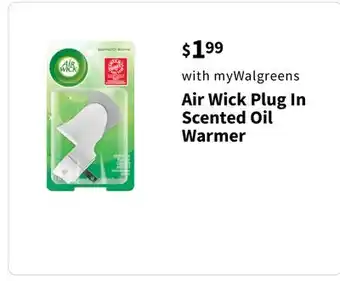Walgreens Air Wick Plug In Scented Oil Warmer offer