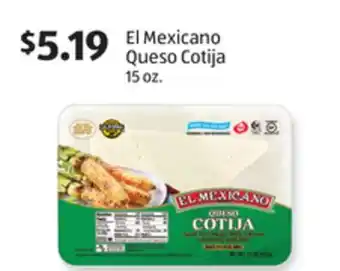 Aldi El Mexicano Queso Cotija offer
