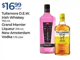Rite Aid Tullamore D.E.W. Irish Whiskey Grand Marnier Liqueur New Amsterdam Vodka offer
