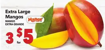 Vallarta Supermarkets Extra Large Mangos/MANGO EXTRA GRANDE offer