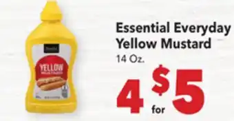 Vallarta Supermarkets Essential Everyday Yellow Mustard offer