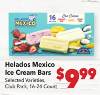 Vallarta Supermarkets Helados Mexico Ice Cream Bars offer