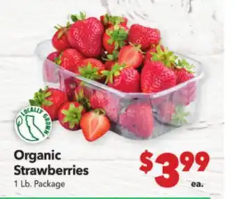 Vallarta Supermarkets Organic Strawberries offer