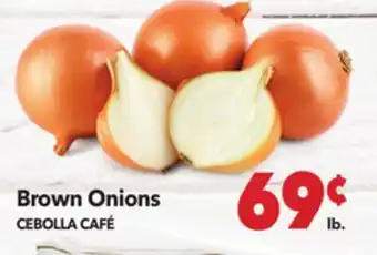 Vallarta Supermarkets Brown Onions / CEBOLLA CAFÉ offer