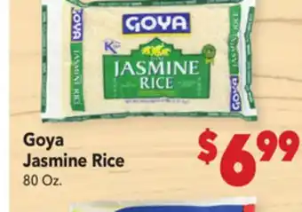 Vallarta Supermarkets Goya Jasmine Rice offer