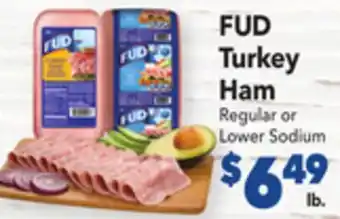 Vallarta Supermarkets FUD Turkey Ham offer