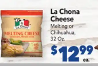 Vallarta Supermarkets La Chona Cheese offer