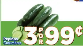 El Super Fresh Pepinos Cucumbers offer
