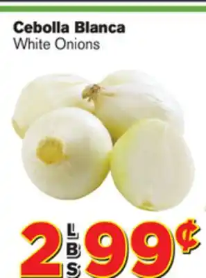 El Super Fresh White Onions offer