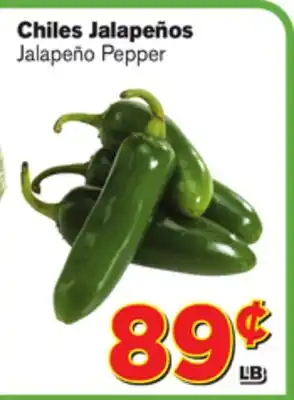 El Super Fresh Chiles Jalapeños offer