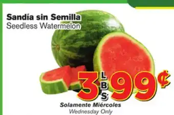 El Super Fresh Seedless Watermelon offer
