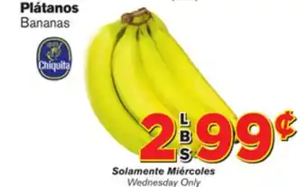 El Super Fresh Bananas offer