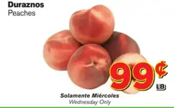 El Super Fresh Peaches offer