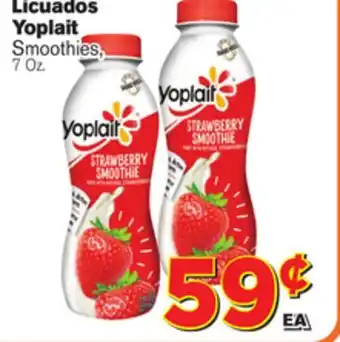 El Super Fresh Yoplait Smoothies offer