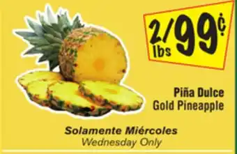 El Super Gold Pineapple offer