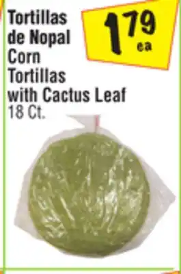 El Super Corn Tortillas with Cactus Leaf offer