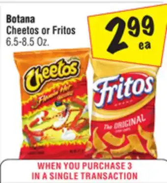 El Super Cheetos or Fritos offer