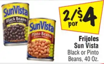 El Super Sun Vista Black or Pinto Beans offer