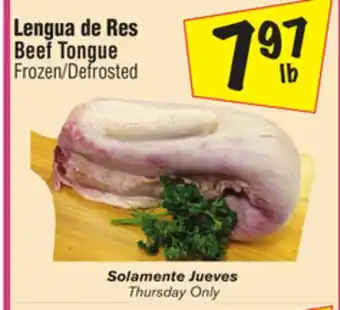 El Super Beef Tongue offer