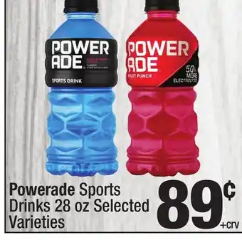 Super King Markets Powerade Sports Drinks offer