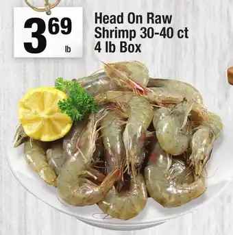 Super King Markets Head On Raw Shrimp offer