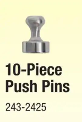 Menards Household Trends Magnetic Push Pin - 10 Count offer