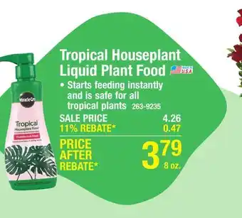 Menards Miracle-Gro Foam Tropical Houseplant Food - 8 oz offer