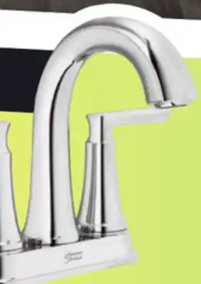 Menards American Standard Braymer Two-Handle 4 Centerset Chrome Bathroom Faucet offer