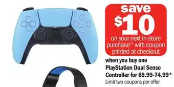 Meijer PlayStation Dual Sense Controller offer