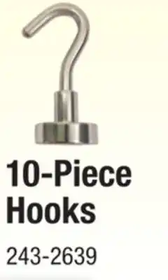 Menards Household Trends Magnetic Hook - 10 Count offer