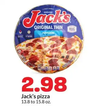 Hy-Vee Jack's pizza offer