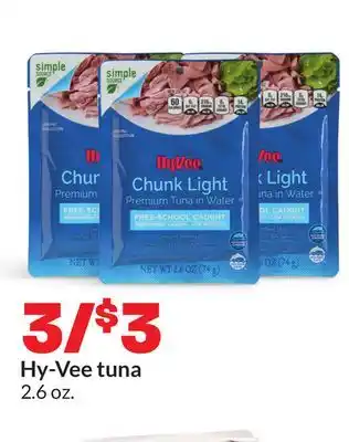 Hy-Vee Hy-Vee tuna offer