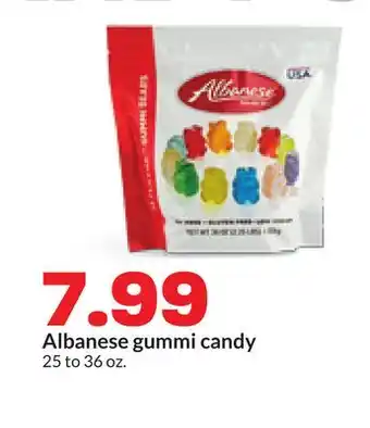 Hy-Vee Albanese gummi candy offer