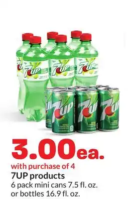Hy-Vee 7UP products offer