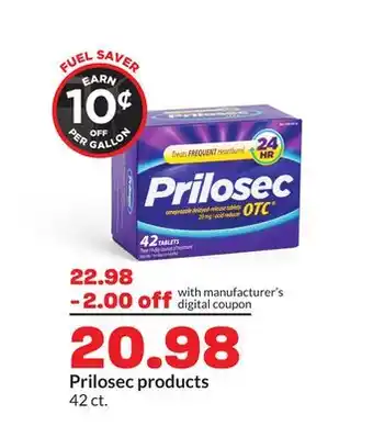 Hy-Vee Prilosec products offer