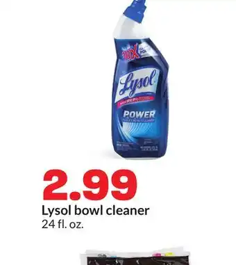 Hy-Vee Lysol bowl cleaner offer