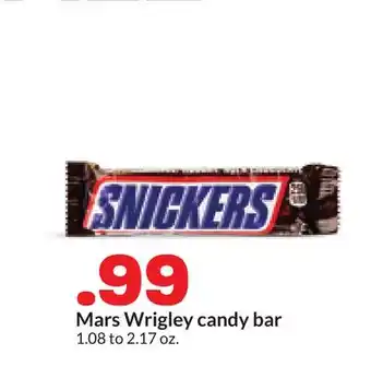 Hy-Vee Mars Wrigley candy bar offer