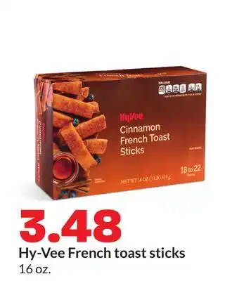 Hy-Vee Hy-Vee French toast sticks offer