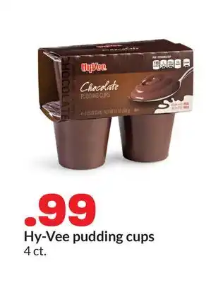 Hy-Vee Hy-Vee pudding cups offer