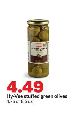 Hy-Vee Hy-Vee stuffed green olives offer