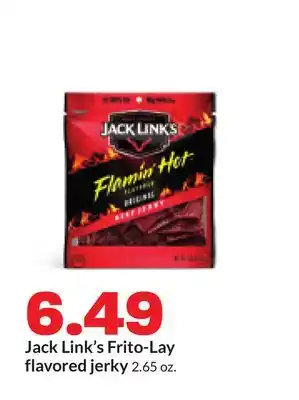 Hy-Vee Jack Link's Frito-Lay flavored jerky offer