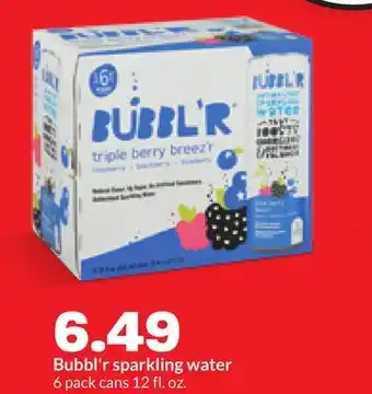 Hy-Vee Bubbl'r sparkling water offer