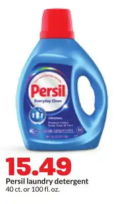 Hy-Vee Persil laundry detergent offer
