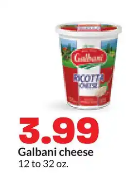 Hy-Vee Galbani cheese offer