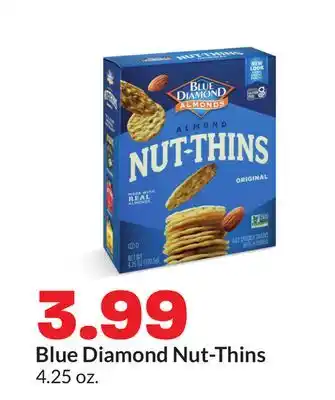 Hy-Vee Blue Diamond Nut-Thins offer